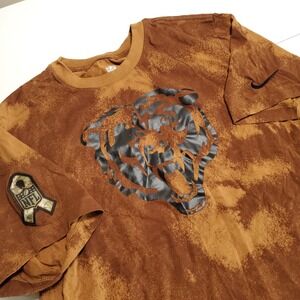 Nike Chicago Bears NFL Salute To Service Short Sleeve Shirt Men's Large Brown